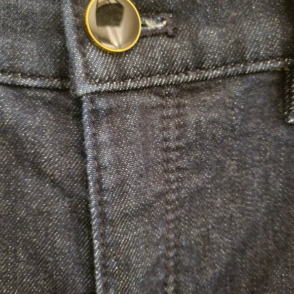 Denim High Rise Trouser with Flare Leg, Ann Taylor Sz 0 - Picture 4 of 10